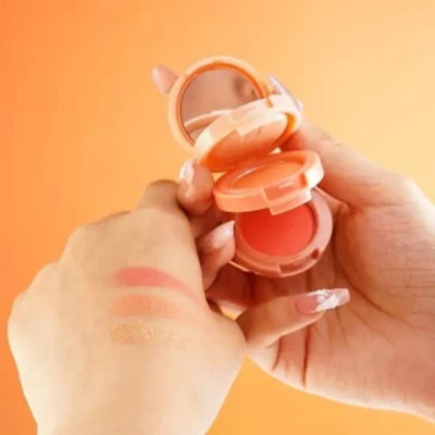 REIMICHI Silky Smooth Face Blush Cheek Tint, Moisturizing Luminizer(multicolor)