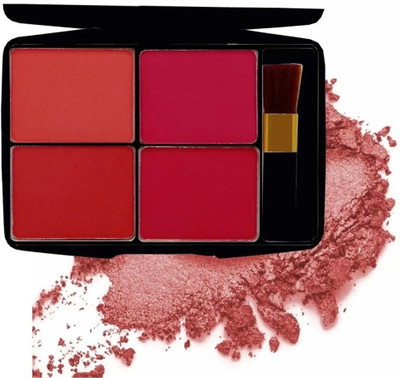 JANOST 4 in 1 Blusher Palette Matte set Of 1(MULTICOLOR)