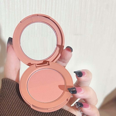 Latixmat New waterproof & Lightweight Natural-Looking Matte Blusher(Peachy Oange)