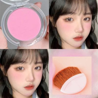 Jiwoo LONG LASTING BLUSHER PROFESSIONAL BENDABLE MATTE BASED BLUSHER(Lite pink)