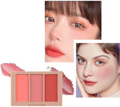 ADJD Matte blusher palette + face make up blusher palette(MULTI COLOUR)