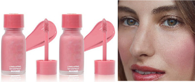 ADJD Combo Pigmented Cheek Long Lasting Liquid Blusher & Tint Light pink(Light pink)