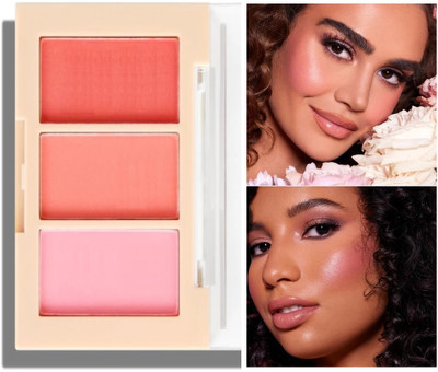 JANOST Ultra Soft Powder Blush Palette - Four Gorgeous Shades(Multicolor)
