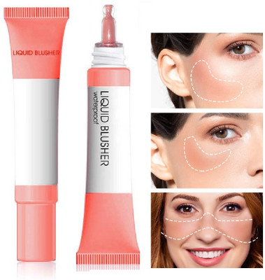 YAWI Pro Blusher & Highlighter Palette(Pink)