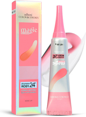 adbeni Shyness Rosy 24h Liquid Transperant Glossy Color Changing Magic Blusher(Rosy Pink)