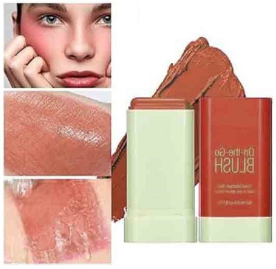 HUZURLU Get Cheeky All Day Long Blusher Stick(BROWN)