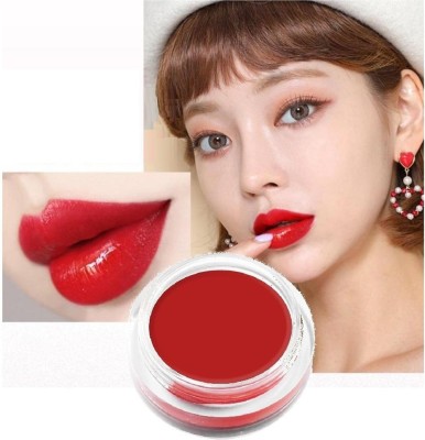 WOONGMI CREAMY LIP & CHEEK TINTED LIP BALM FOR NATURAL FINISH STAWBEERRY RED(Pack of: 1, 10 g)