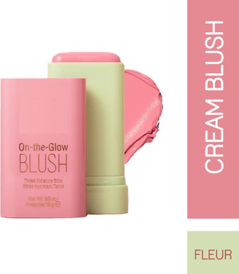 WOONGMI Lightweight Multi-Stick for Face Eyes & Lip Longlasting 3in1 Multi-Use Blusher(PINK)
