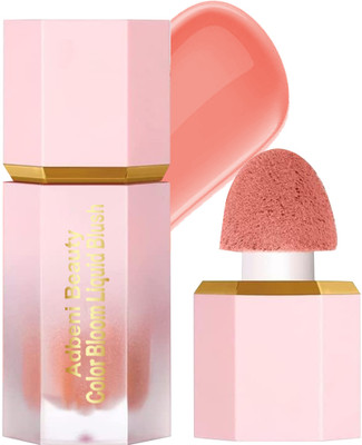 adbeni Mattifying Color Bloom Liquid Blusher | Long-Lasting, Waterproof Formula(Shade-04)