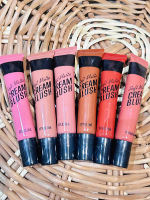 Emijun Creamy Texture Blends Easily Long-Lasting Smudge Proof Blush(MULTICOLOR)
