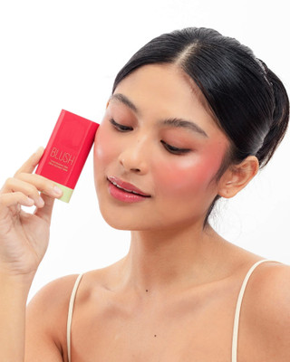 THTC Blusher Multi-Use Makeup Blush Stick(red)