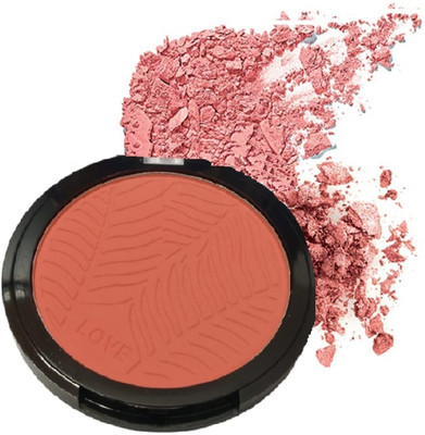Emijun face blusher palette matte blusher(coral peach)