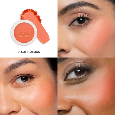 THTC Peachy Pink Hydrating Cream Blush(Soft Salmon)