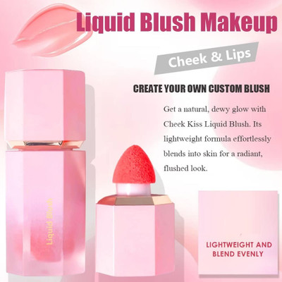 Vyomiris Makeup Soft Liquid Blush Light Weght Long-lasting Liquid Blush Stick(rose)