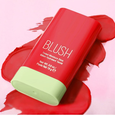 THTC Matte finish long lasting blusher stick red(red)