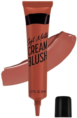 manasona Quick Blush | Highly Pigmented & Dewy Finish | Weightless & Easy to Apply(Chestnut Brown)