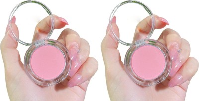 ADJD Combo High Quality Blush Long lasting Formula, Lightweight Makeup Light pink(Light pink)