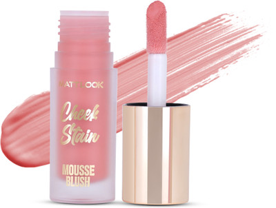 MATTLOOK Cheek Stain Mousse Blush, Vitamin E Long lasting formula Natural Radiant finish(04 Everyday Love)