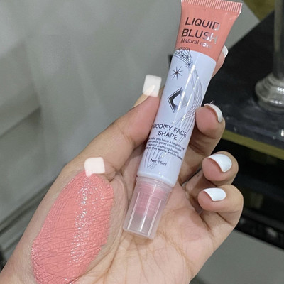 HUZURLU PREFECT MAKEUP LOOK TUBE BLUSHER FOR FACE(SOFT PEACH)