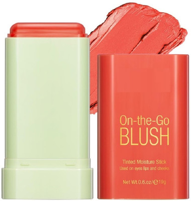 THTC Matte finish long lasting blusher stick(orange)