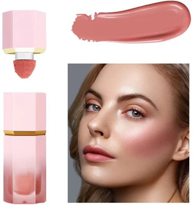 Vyomiris Natural Matte Makeup Blusher, Lightweight Long Lasting Pink Peach(PEACH)