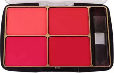 Amaryllis 4 Shade Glow Blusher Palette(Multicolor)