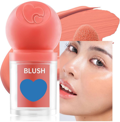 GABBU Matte Finish Liquid Blush Waterproof Blusher Soft Cream Makeup(Peach)