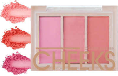 JANOST Blush Palette 3 IN 1(Multicolor)