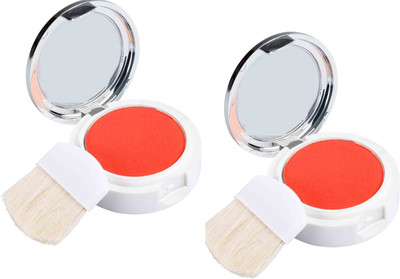 GABBU Makeup Easy To Blend Natural Finish Highly Pigmented And Peach Blusher 100(orange)