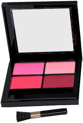winry BLUSH 4 IN 1 SHADES COMBO BLUSHER PALETTE (MULTI COLOR)(PINK)