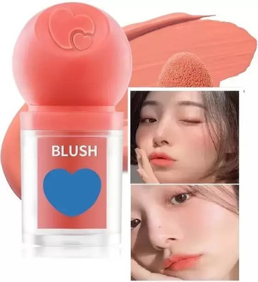 THTC High Quality Cheek Tint Blush Makeup For Cheeks Matte Finish(peach)