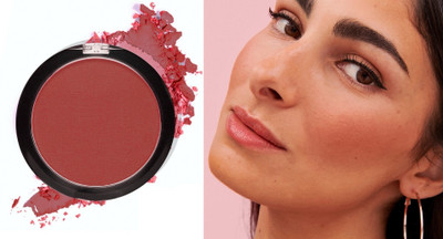 ADJD LIGHT BROWN Professional Matte Blusher Makeup Cheeks Face Soft Blusher(LIGHT BROWN)