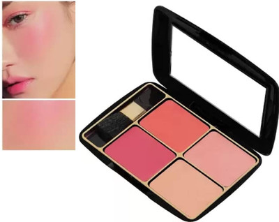 JANOST Perfect Blush Palette with highly blendable shades(Multicolor)