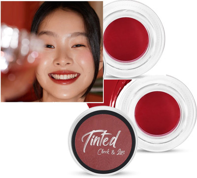 tanvi27 3-in-1Lip & Cheek Tint for Women | Lip Tint Red Rose(Hot Red)