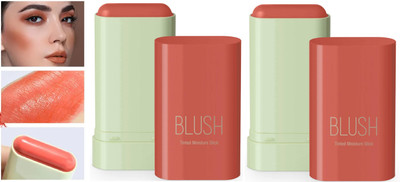 ADJD Combo Lip and Cheek Blush Creamy, Hydrating Coral(coral)