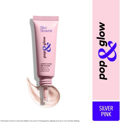 BLUE HEAVEN Pop & Glow Gel Blush- Silver Pink(Silver Pink)