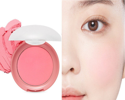 HUZURLU PINK BLUSHER FOR MATTE FINISH LOOK (PACK OF 1)(multi color)