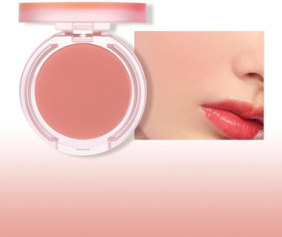 HUZURLU Peach Blushing For Soft Cream Blush Makeup For Cheeks(PEACH)