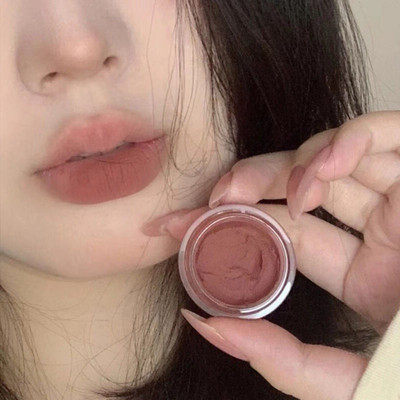 YAWI Lip Tint & Cheek Tint Blush With Matte Vegan Tint Blush(brown)