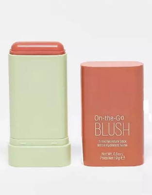 Jiwoo Cream Blush Stick - Multi-Use Makeup Stick for Cheeks and Lips(BROWN)