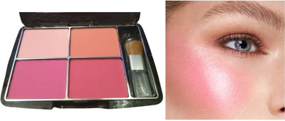 Luster Shine Richly Pigmented Multicolor Blusher Palette(Multicolor)