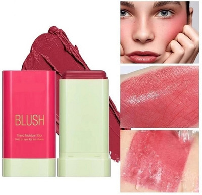 GFSU - GO FOR SOMETHING UNIQUE Makeup Stick for Cheeks and Lips blush with Hydrating Formula(pink)