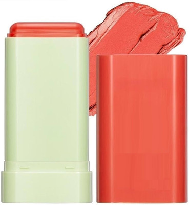 REIMICHI Lightweight Multi-Stick for Face Eyes & Lip Longlasting 3in1 Multi-Use Blusher(coal orange)