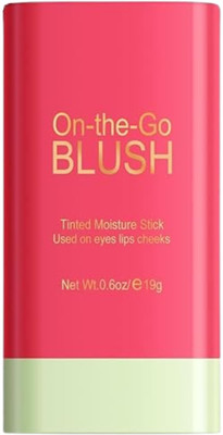 Snow ferry Natural Smooth Blendable Matte Finish Face Blush Makeup(RED)