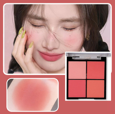 Sheny New 4 Colors Cheek Touch Blusher Palette High Quality(MULTICOLOUR)