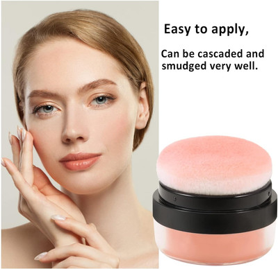 GFSU - GO FOR SOMETHING UNIQUE 3D Powder Matte Blush Soft Light Mushroom Blush Easy to Blend Makeup(TEA ROSE)
