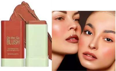 REIMICHI Use Muliti use Cream Bronzer and blusher Stick(brown)