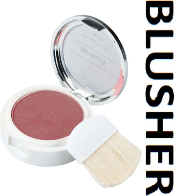 Maryville natural color shade new makeup blusher easy to use pack of 1(DARK PINK)