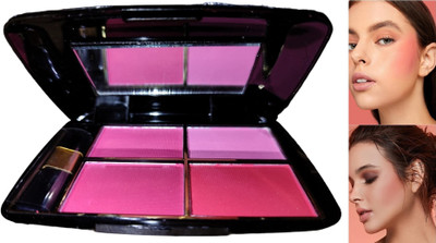 JANOST ALL 4 IN 1 BLUSHER PALETTE FOR FACE MAKE UP(MULTICOLOR)