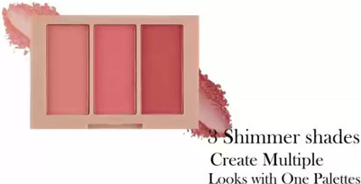 AFARAXIA Multi Colour Blush Compact Powder Blusher(muliti colour)